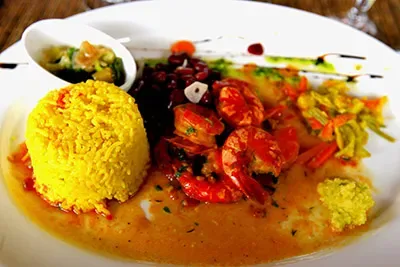 Cuisine créole à Sainte-Rose